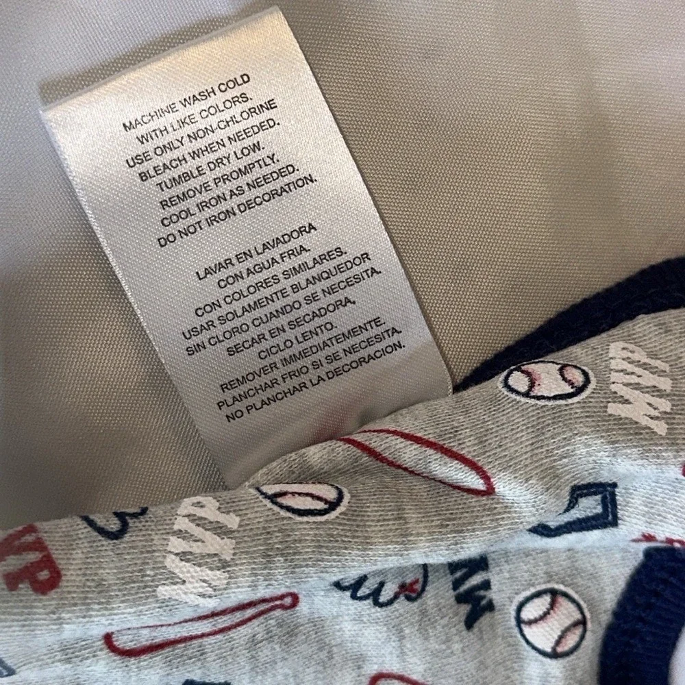 Quacker Jack Baby Boy 3PC Baseball Outfit Set Future MVP Navy Grey 3-6M NEW